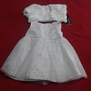 George baby dress and vest size 12M